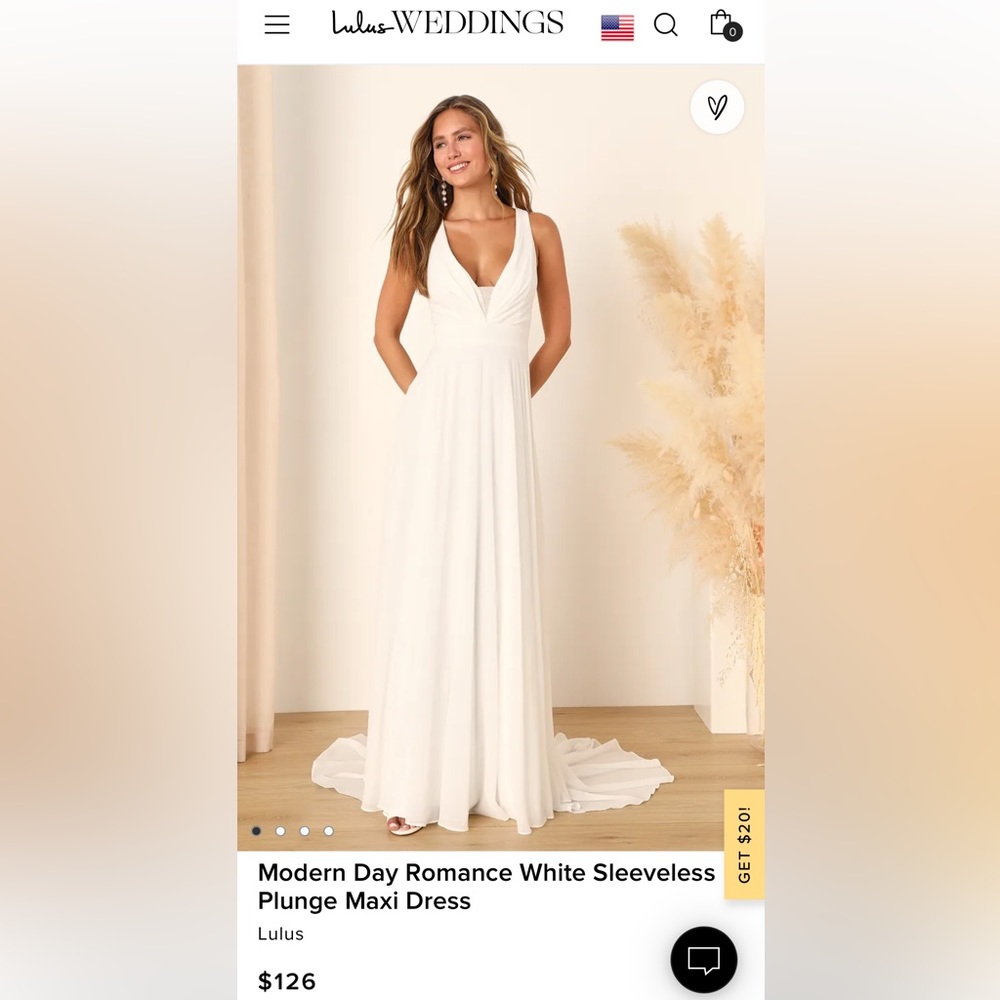 Lulus Modern Day Wedding Dress